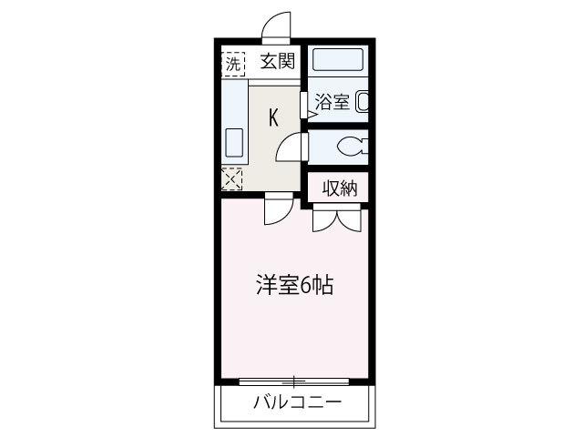 ベルグレイスII 105｜東京都板橋区赤塚３丁目(賃貸アパート1K・1階・17.35㎡)の写真 その2